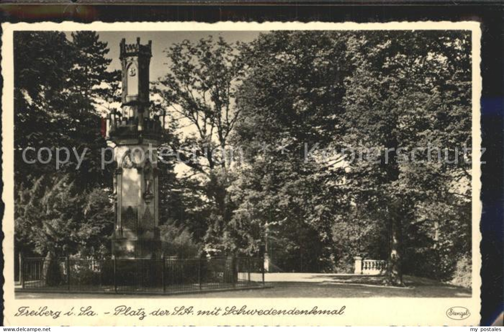 Freiberg Sachsen Schwedendenkmal