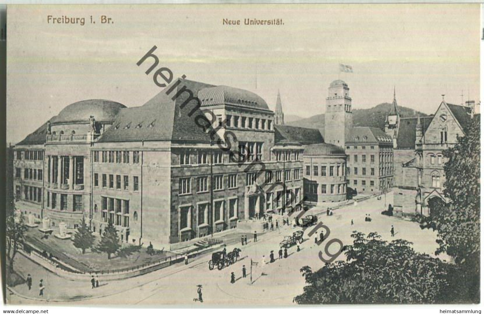 Freiburg - Neue Universität - Verlag Paul Hinsche Freiburg