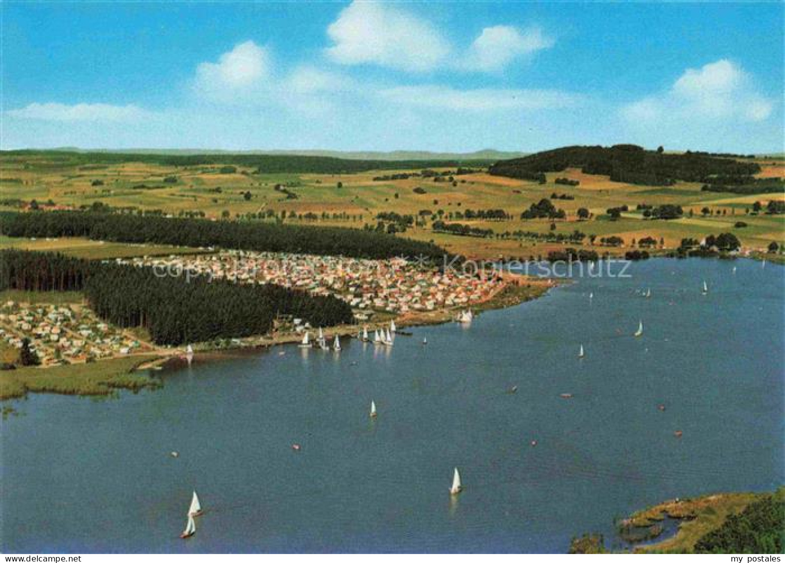 Freiensteinau Vogelsbergkreis Hessen Campingplatz See