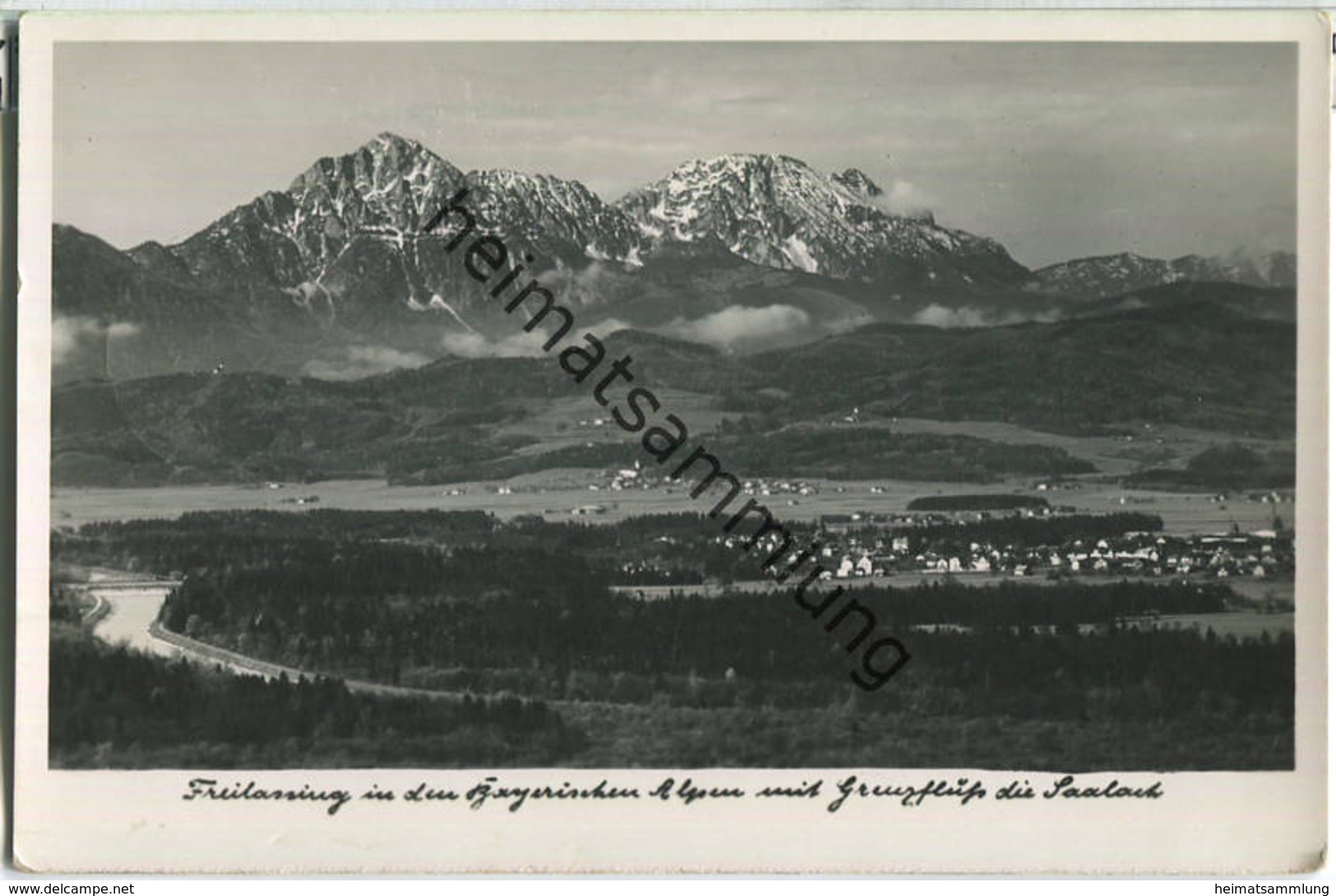 Freilassing - Foto-Ansichtskarte