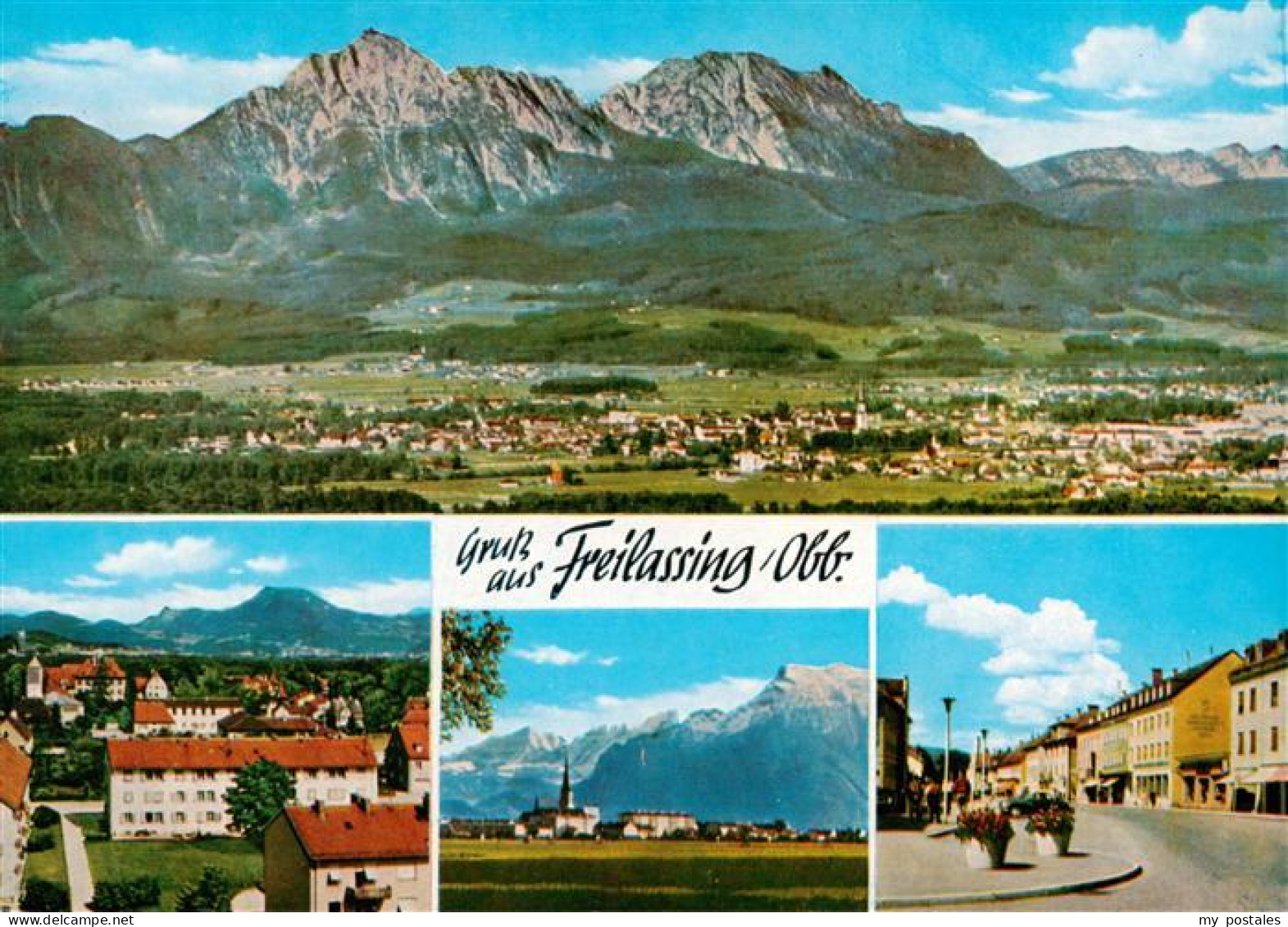 Freilassing Panorama Teilansichten