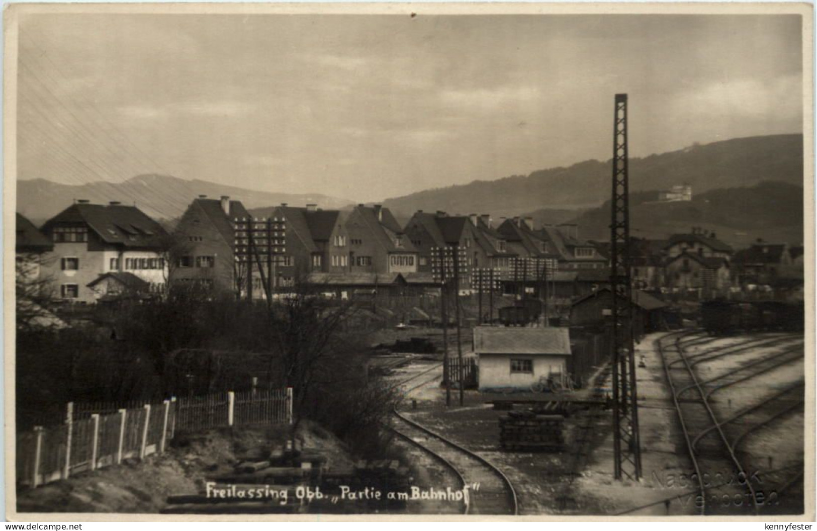 Freilassing - Partie am Bahnhof