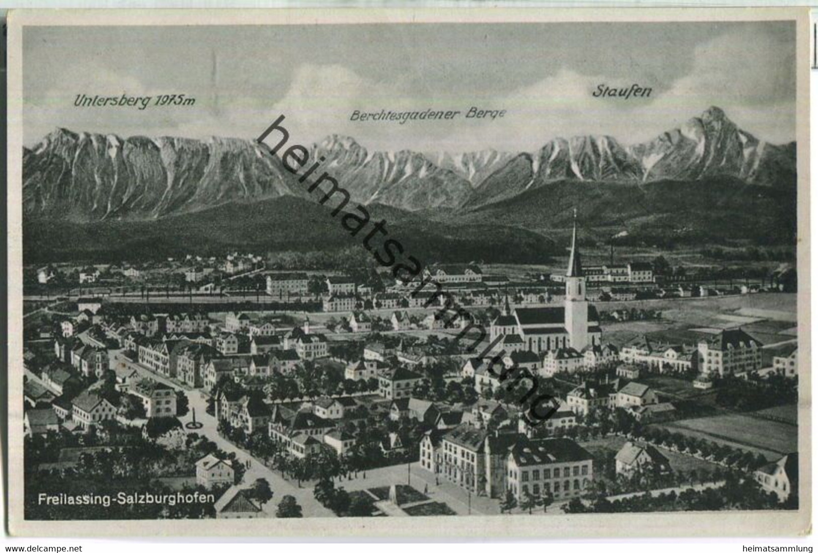 Freilassing - Salzburghofen - Gesamtansicht - Verlag Guido Beck München