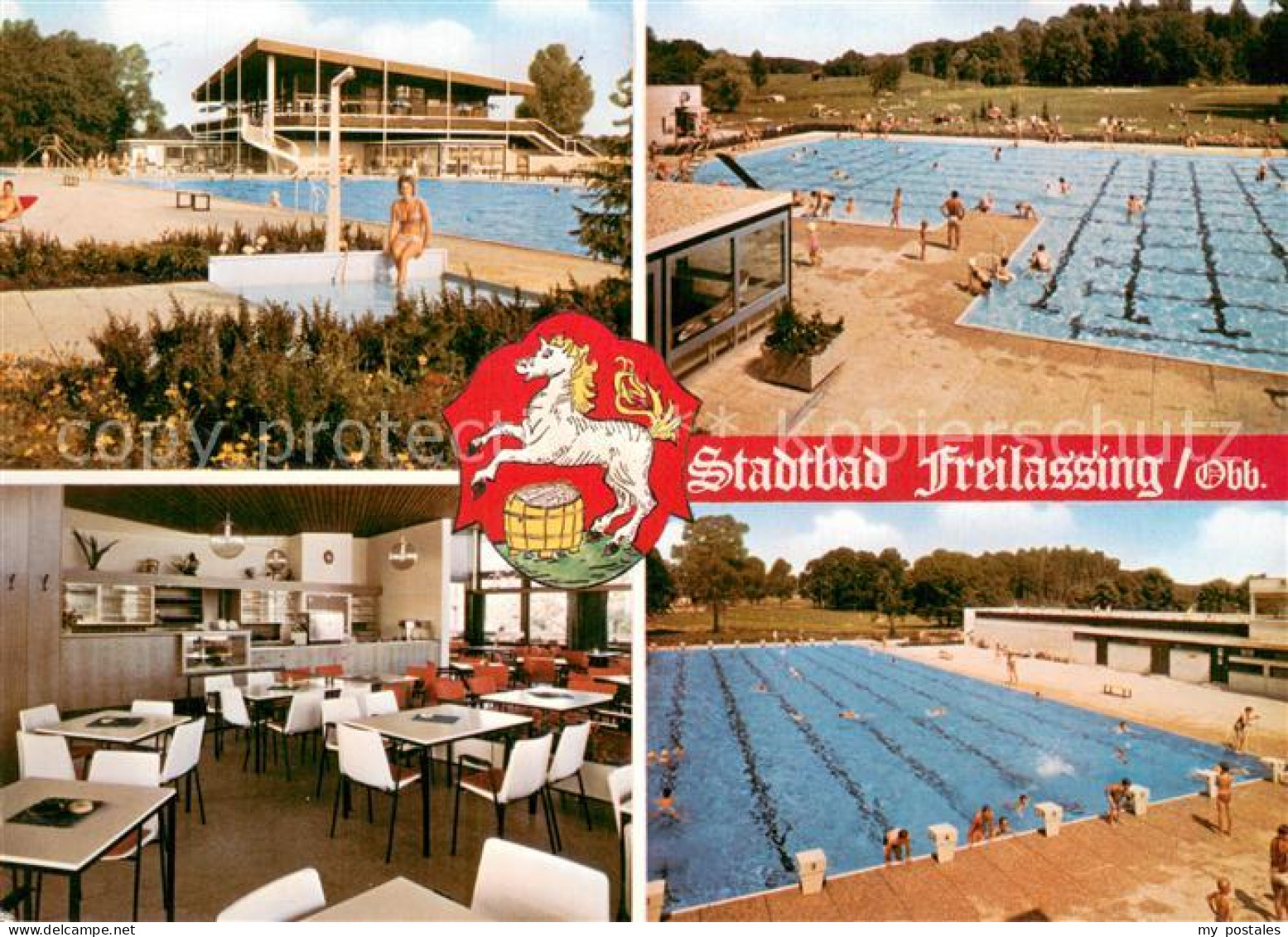 Freilassing Stadtbad Schwimmbecken Gastraum