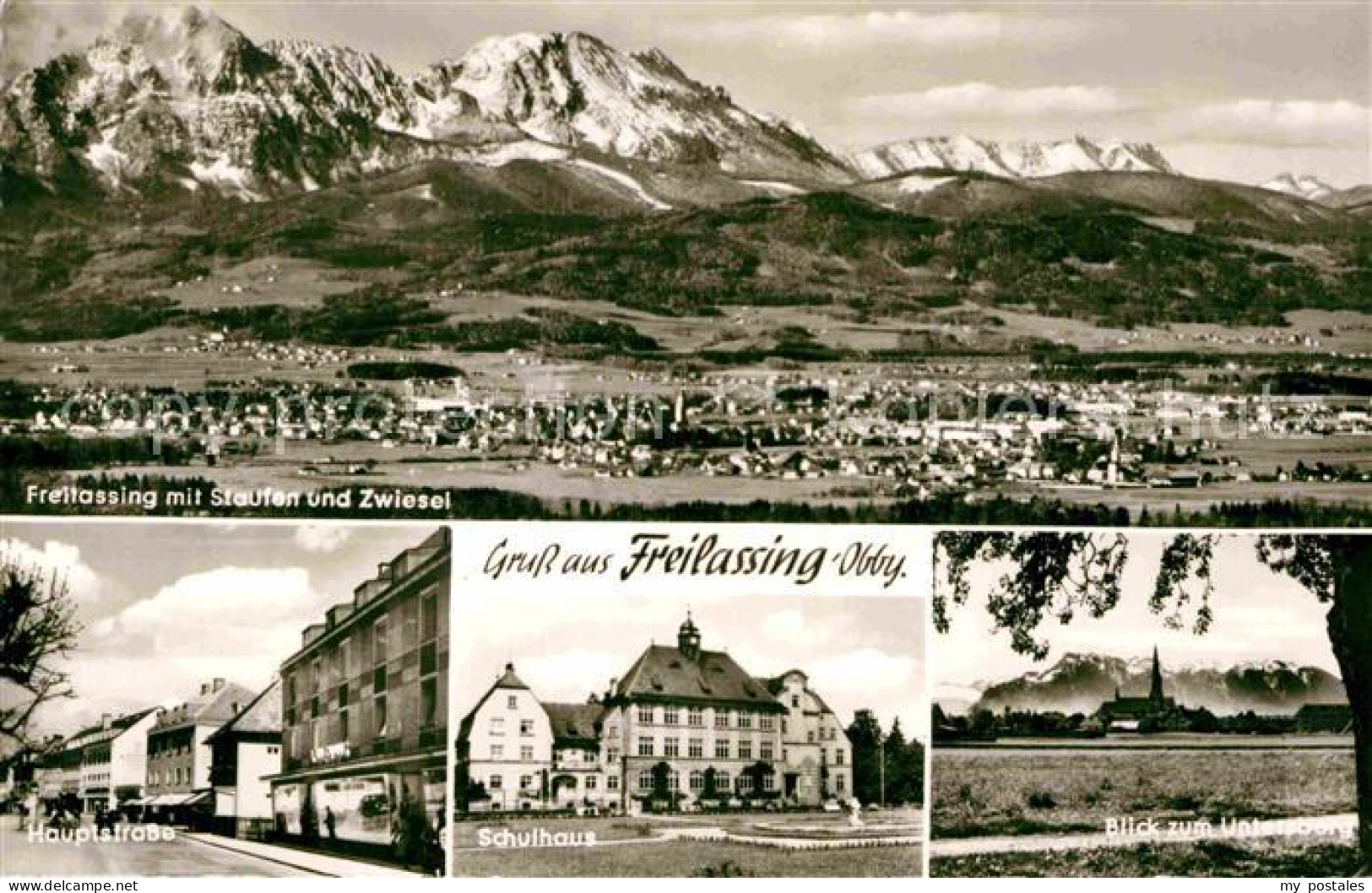 Freilassing Staufen Zwiesel Schulhaus Hauptstrasse