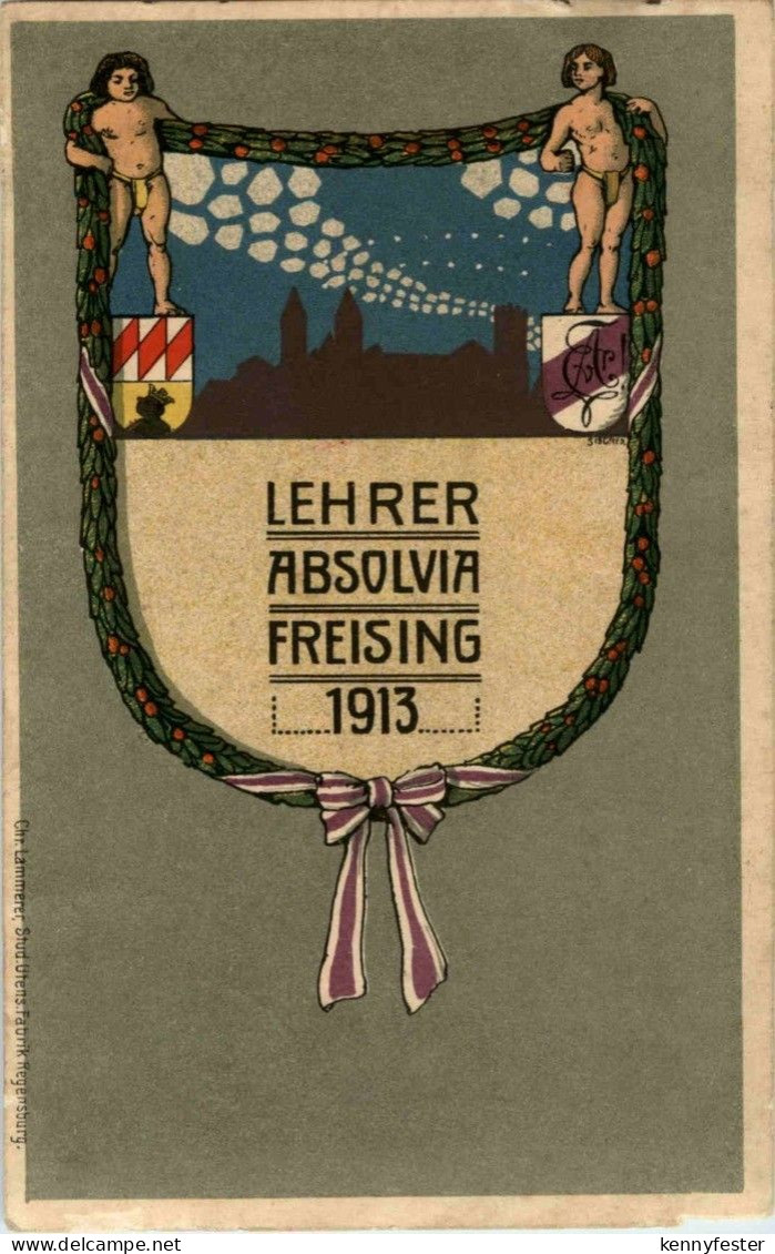 Freising - Lehrer Absolvia 1913