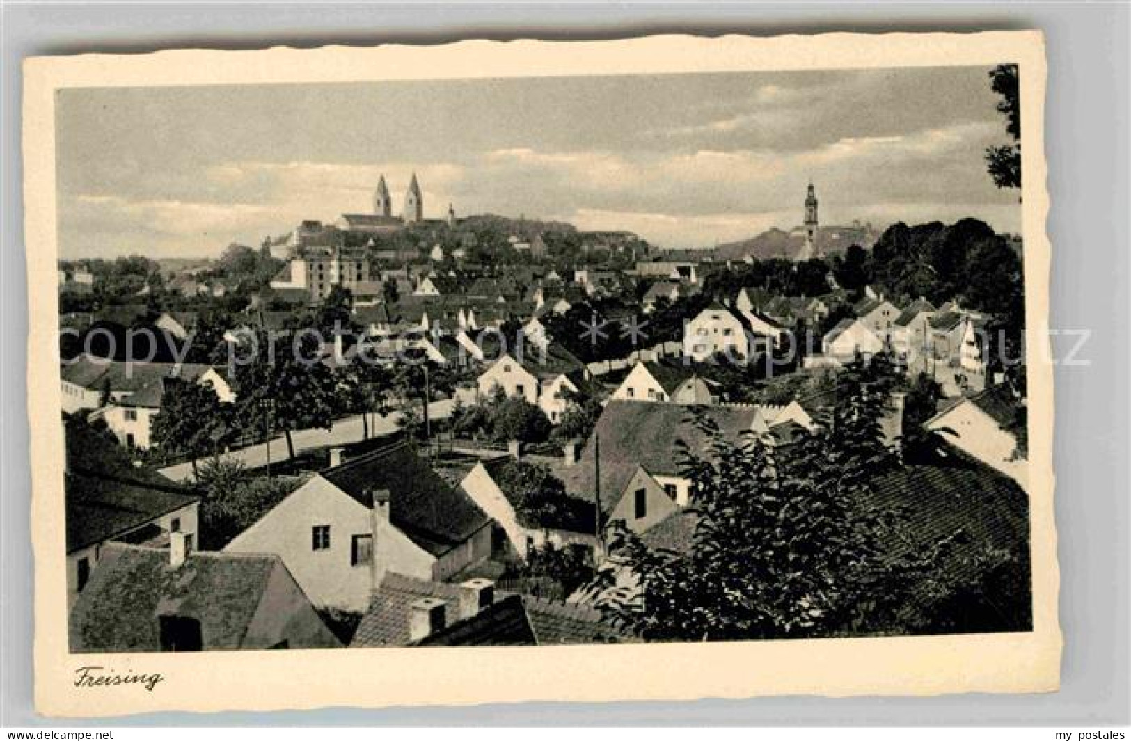 Freising Oberbayern Gesamtansicht