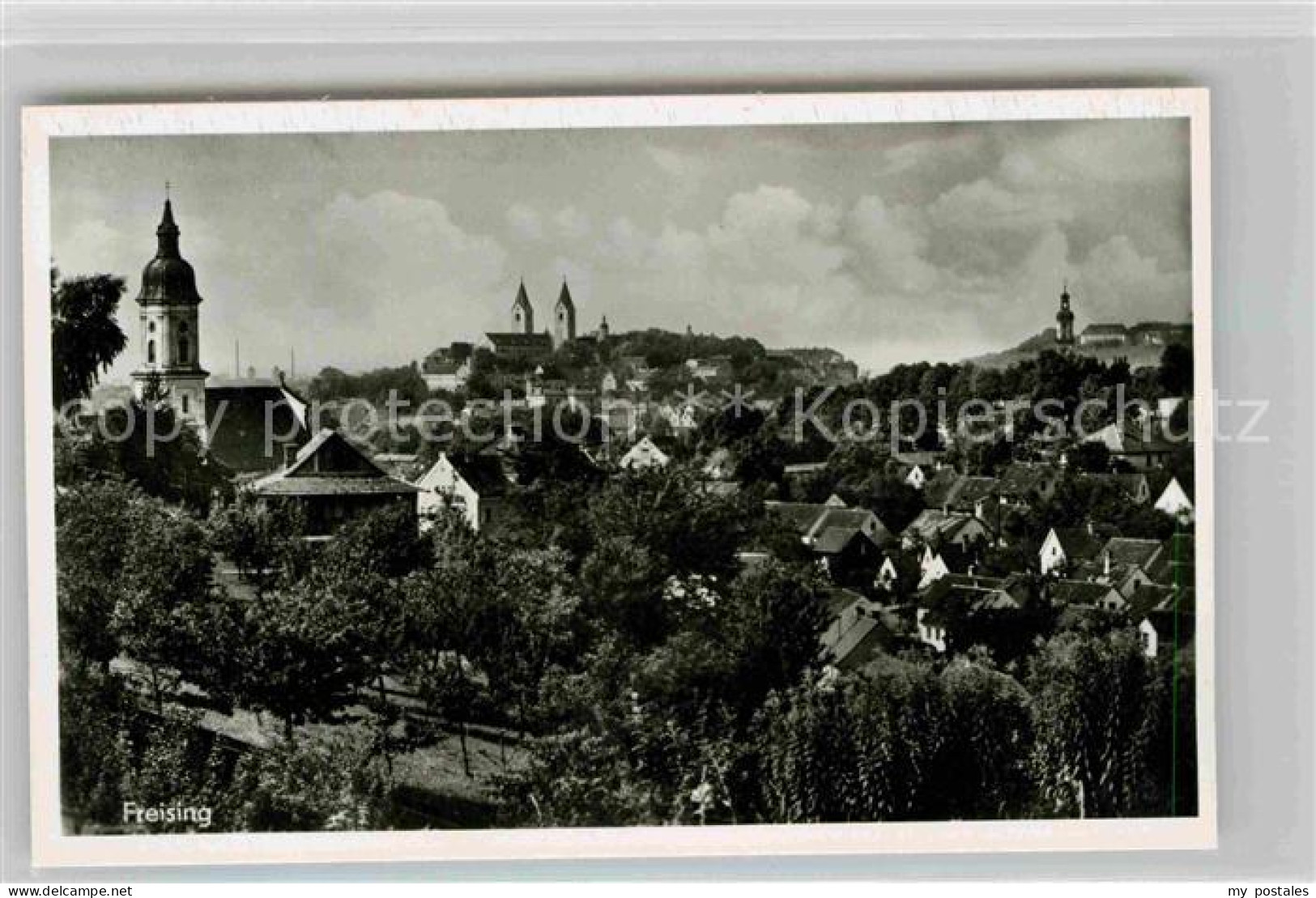 Freising Oberbayern Gesamtansicht
