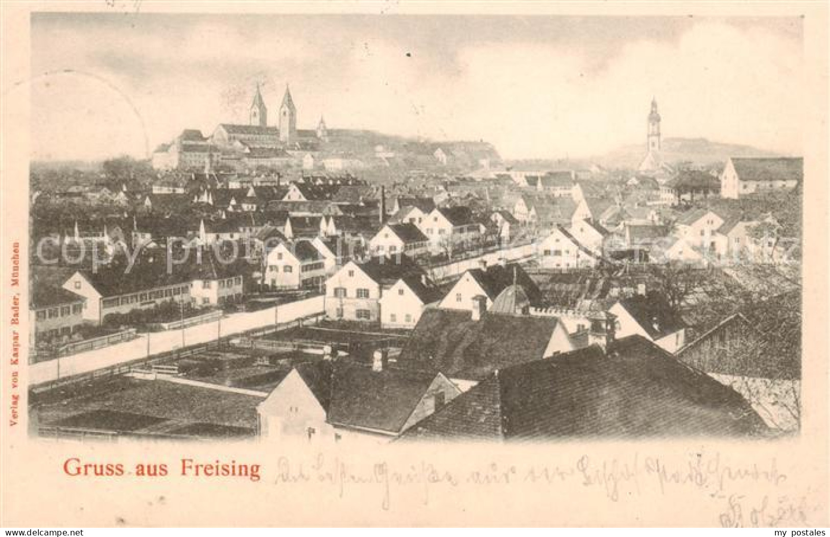 Freising Oberbayern Panorama