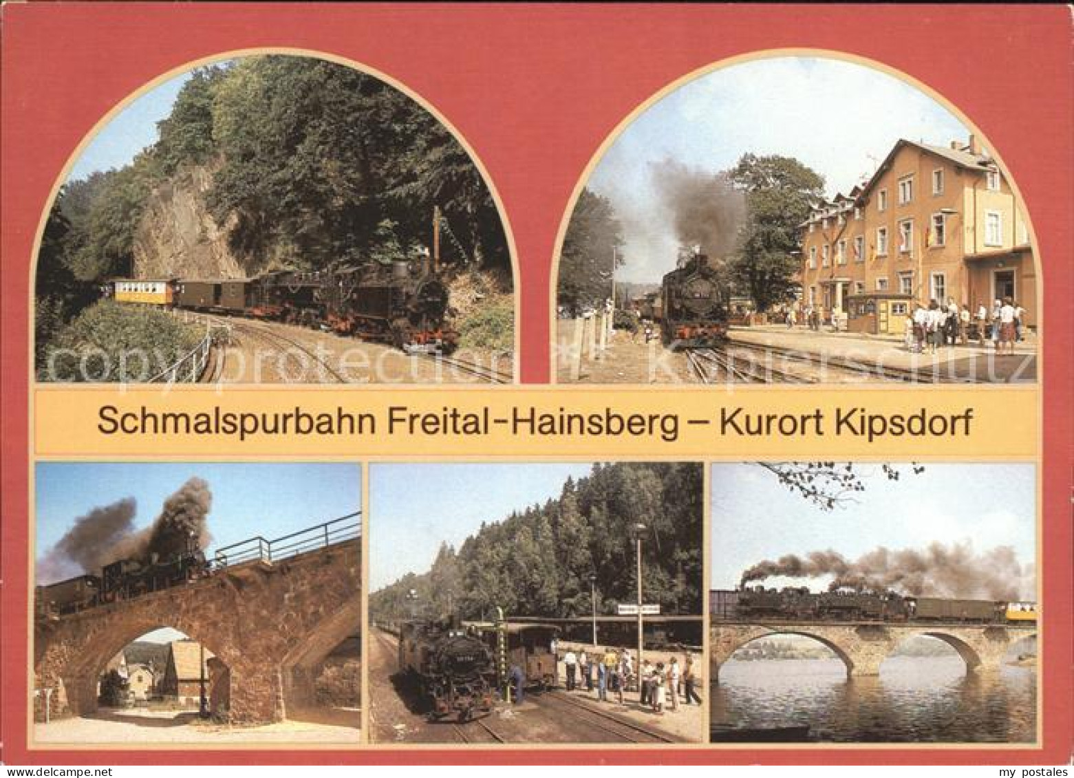 Freital Schmalspurbahn Freital- Hainsberg- Kurort Kipsdorf