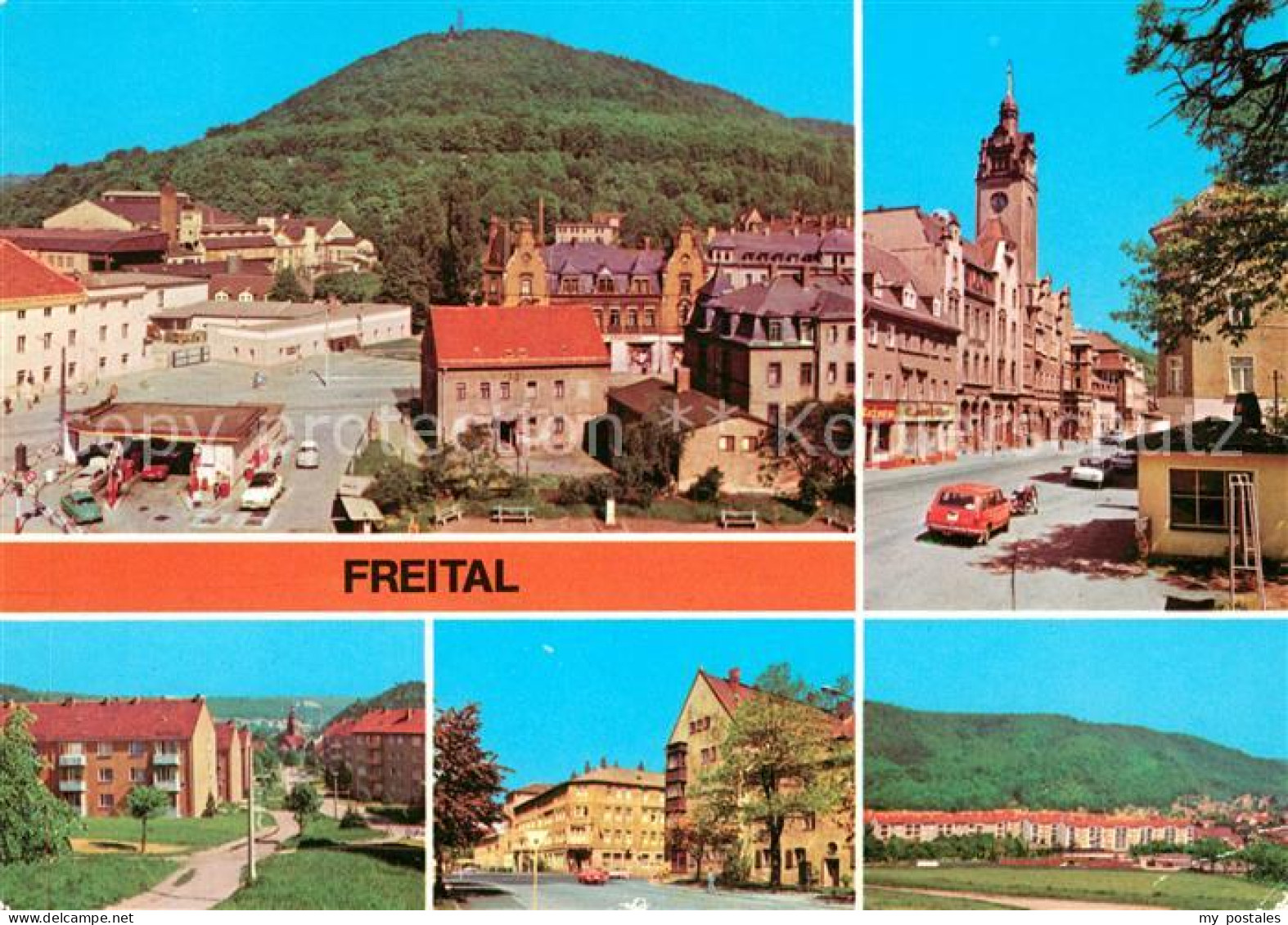 Freital Windberg Rathaus Platz des Friedens