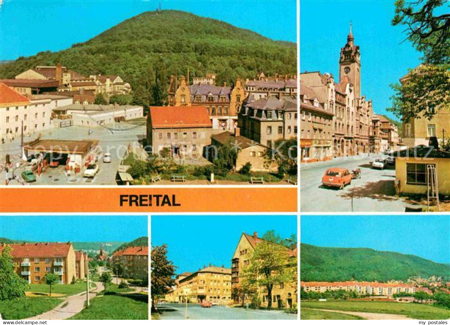Freital Windberg Rathaus Teilansichten Platz des Friedens