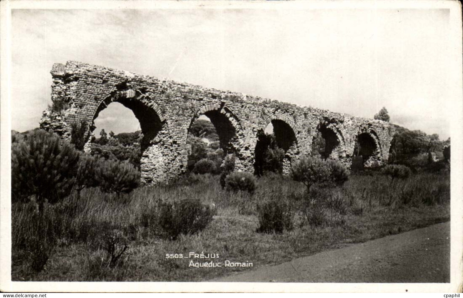 Frejus CPA Aqueduc tomain