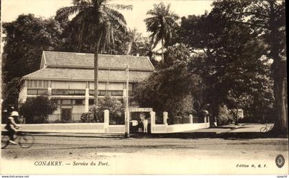CPA Guinee Conakry Service du port