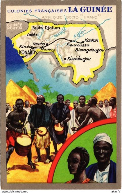 PC FRENCH GUINEA LA GUINÉE (a76164)
