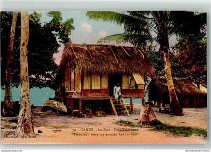 10647578 - Thaiti le Fare Case Tahitienne Pateete