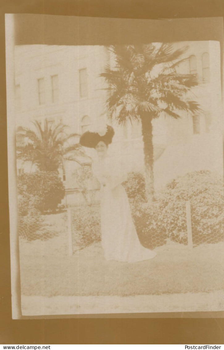 Fresno California Antique Easter Sunday Fashion Real Photo USA Postcard