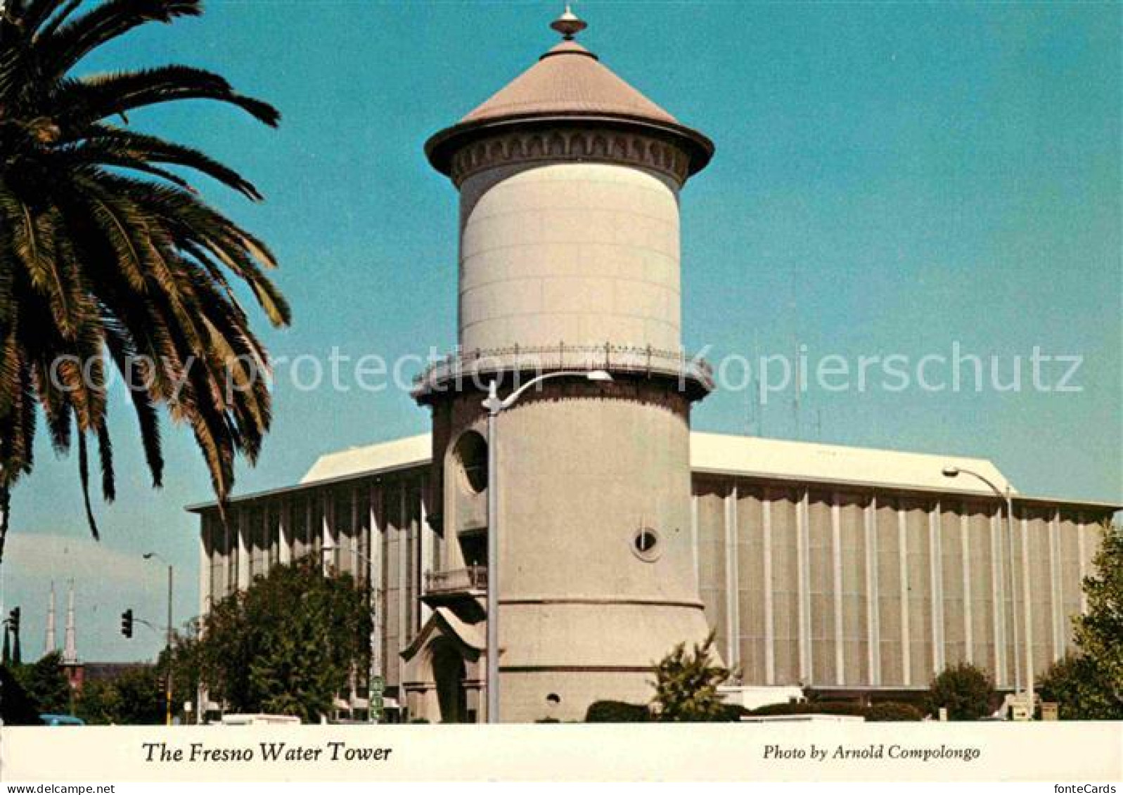 Fresno California The Fresno Water Tower Federal Building
