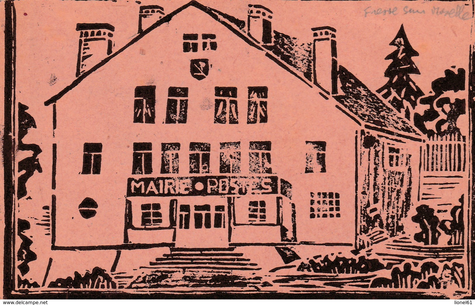 FRESSE SUR MOSELLE : (88) Mairie Poste