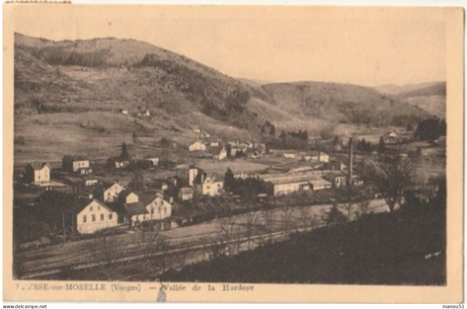 FRESSE sur MOSELLE  Vallée de la Hardoye