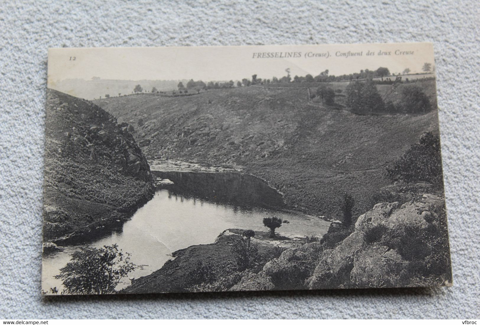 Fresselines, confluent des deux Creuse, Creuse 23
