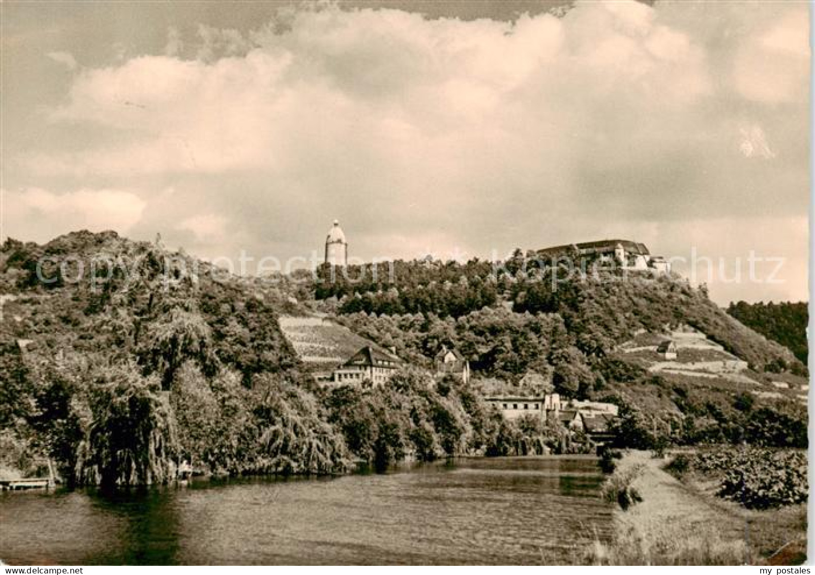 Freyburg Unstrut Blick zur Neuenburg
