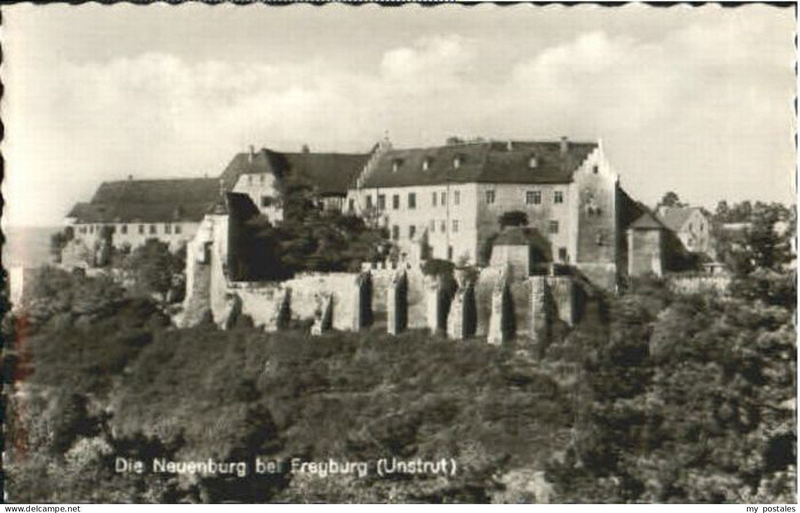 Freyburg Unstrut Freyburg Neuenburg ungelaufen ca. 1955