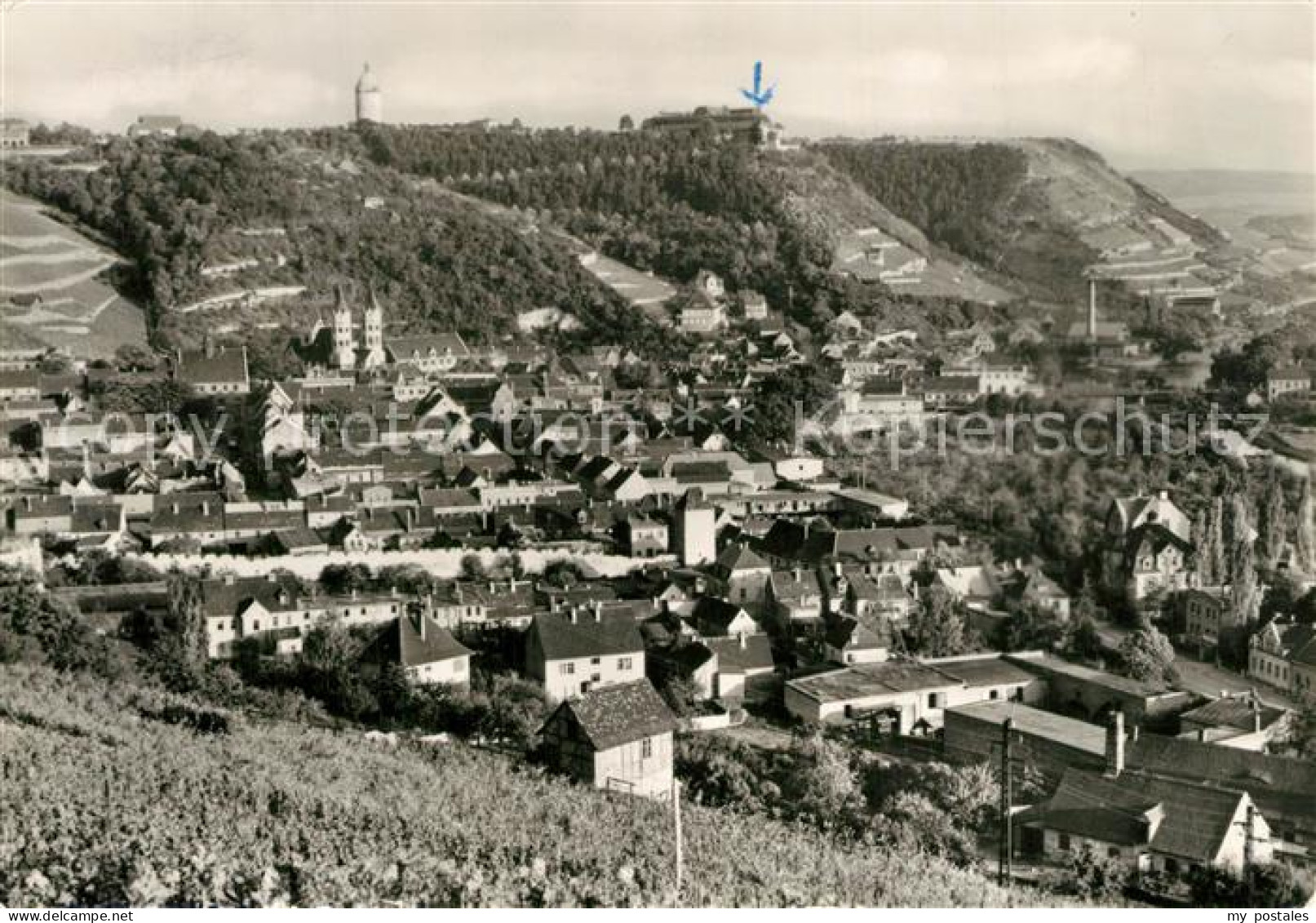 Freyburg Unstrut Stadtpanorama