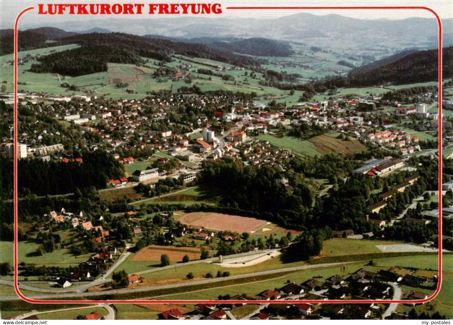 Freyung Fliegeraufnahme