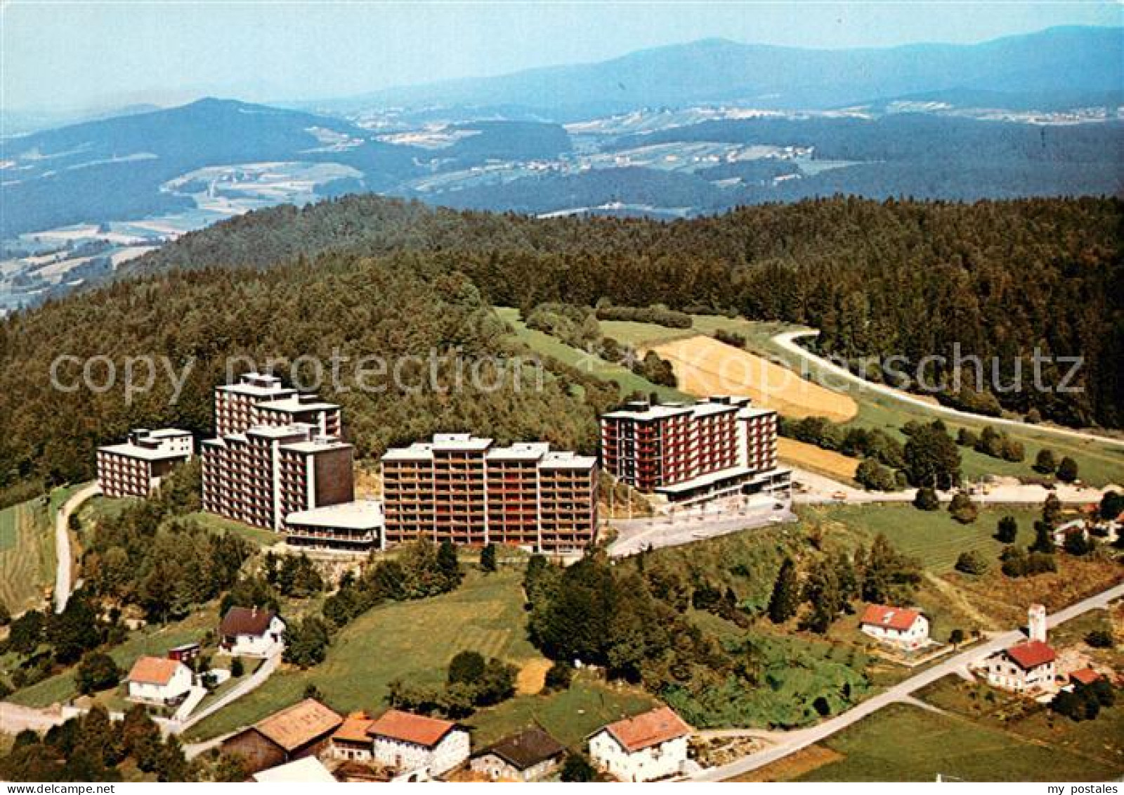 Freyung Freyung-Grafenau Bayern Ferienpark Geyersberg Fliegeraufnahme