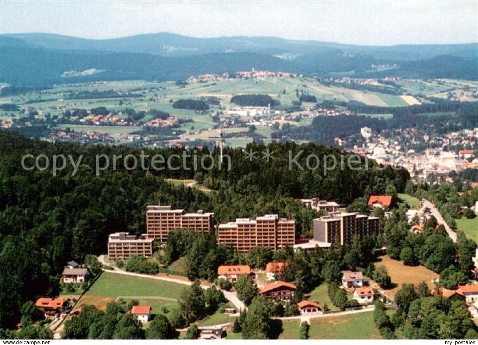 Freyung Freyung-Grafenau Bayern Ferienpark Geyersberg Fliegeraufnahme