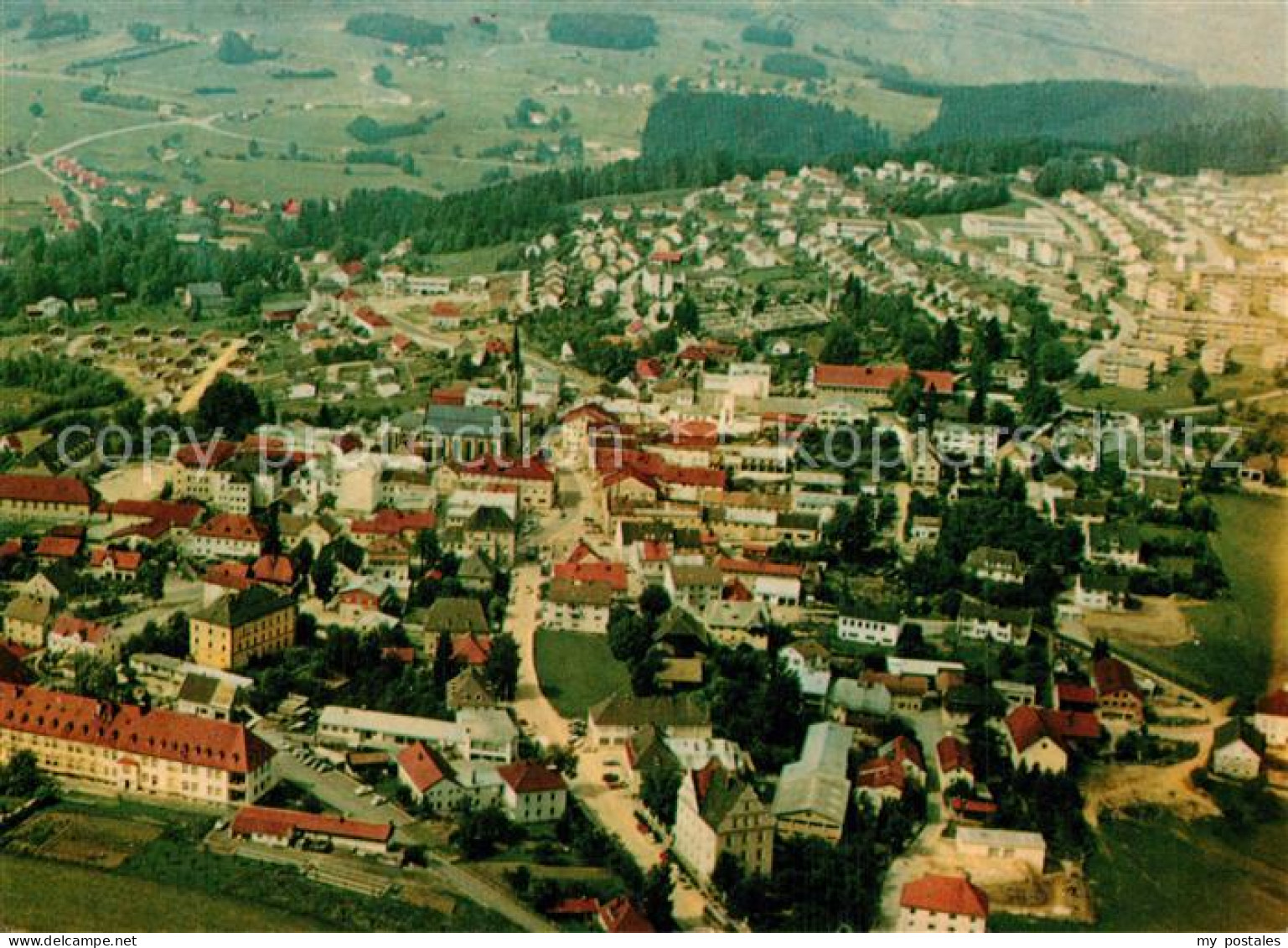 Freyung Freyung-Grafenau Bayern Fliegeraufnahme