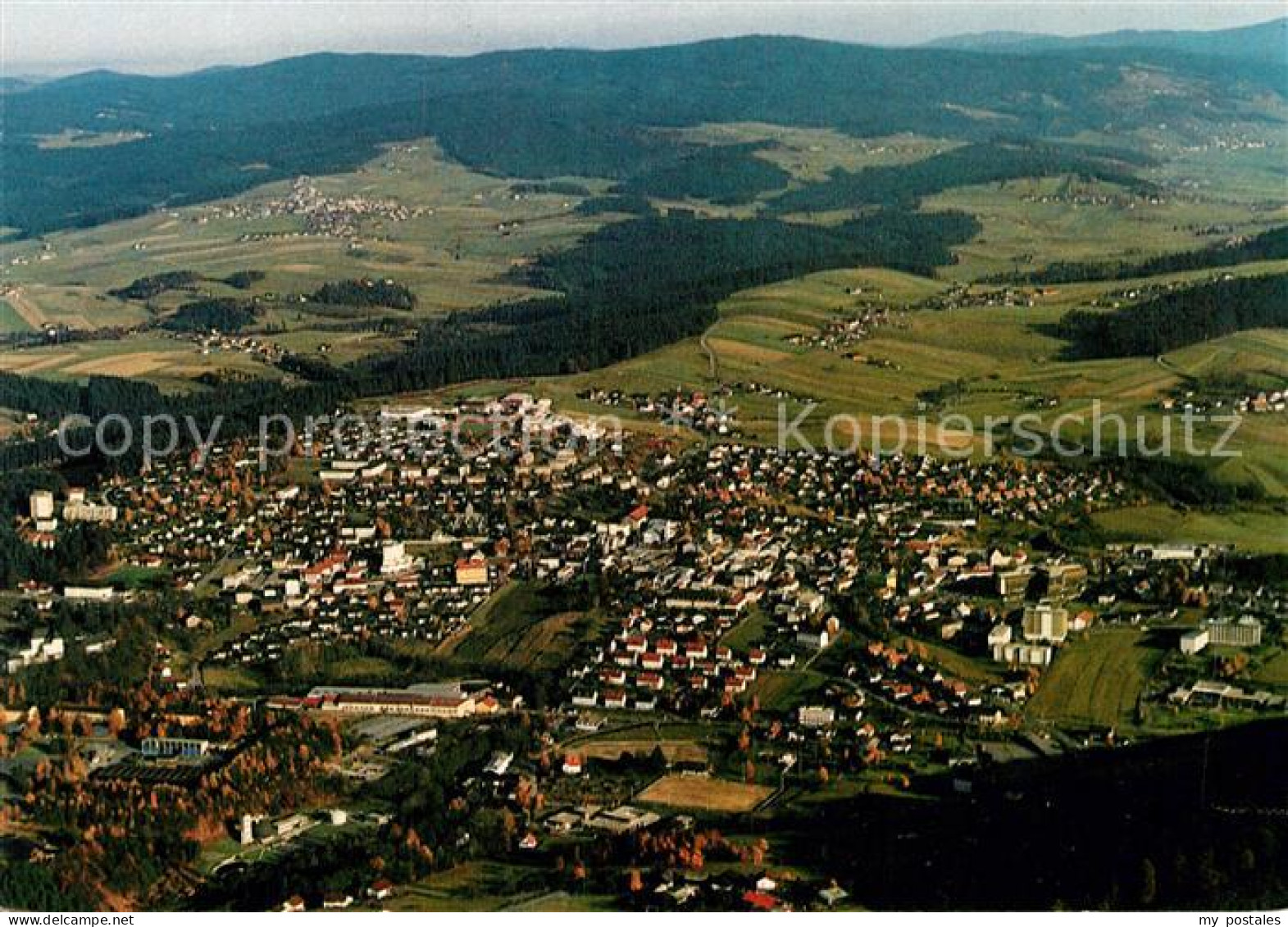 Freyung Freyung-Grafenau Bayern Fliegeraufnahme Fliegeraufnahme