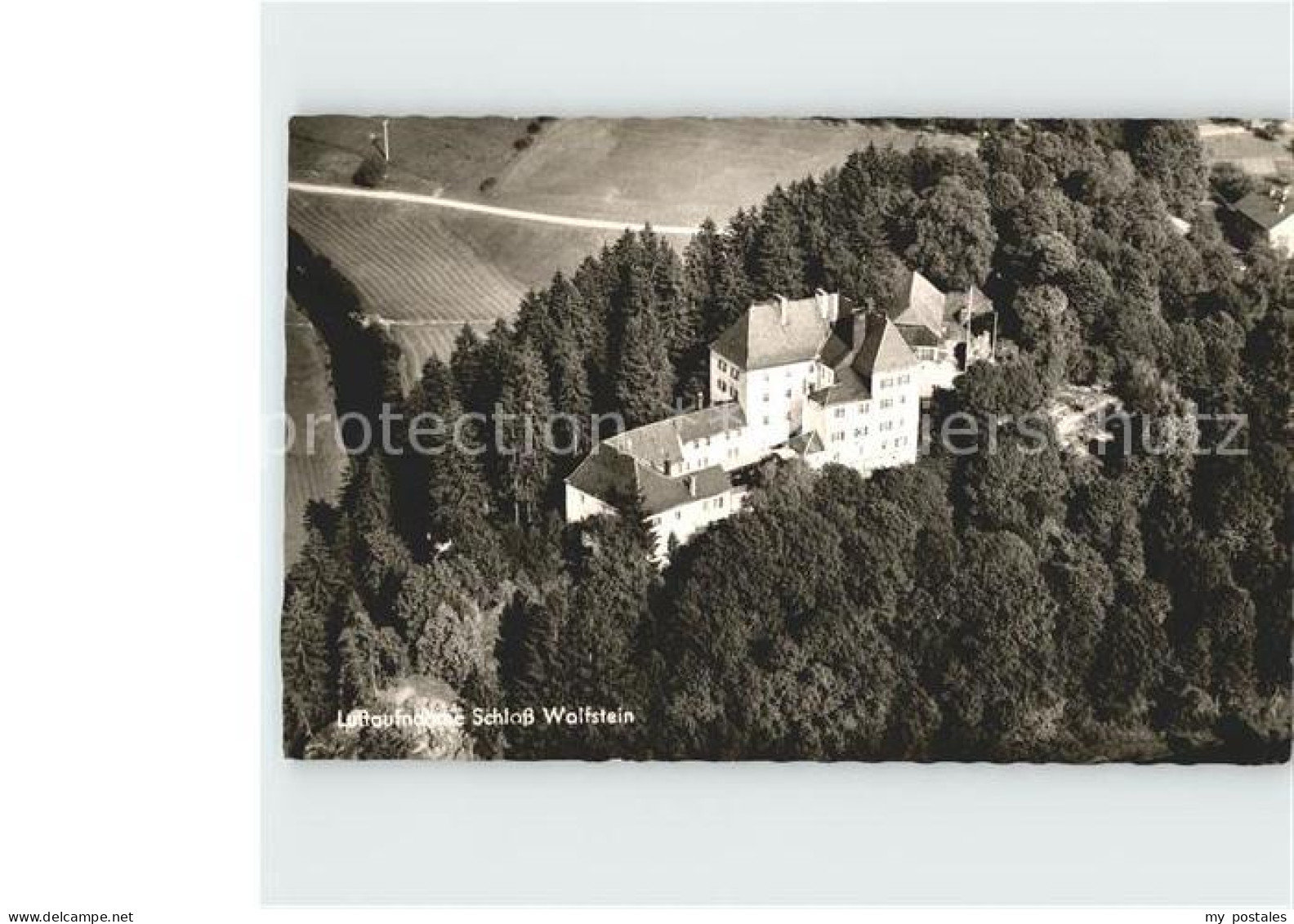Freyung Freyung-Grafenau Bayern Fliegeraufnahme Schloss Wolfstein