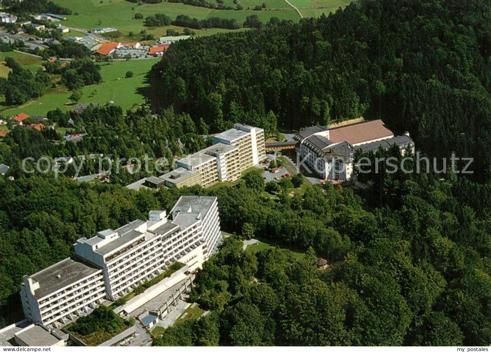 Freyung Freyung-Grafenau Bayern Klinik Bavaria Fliegeraufnahme