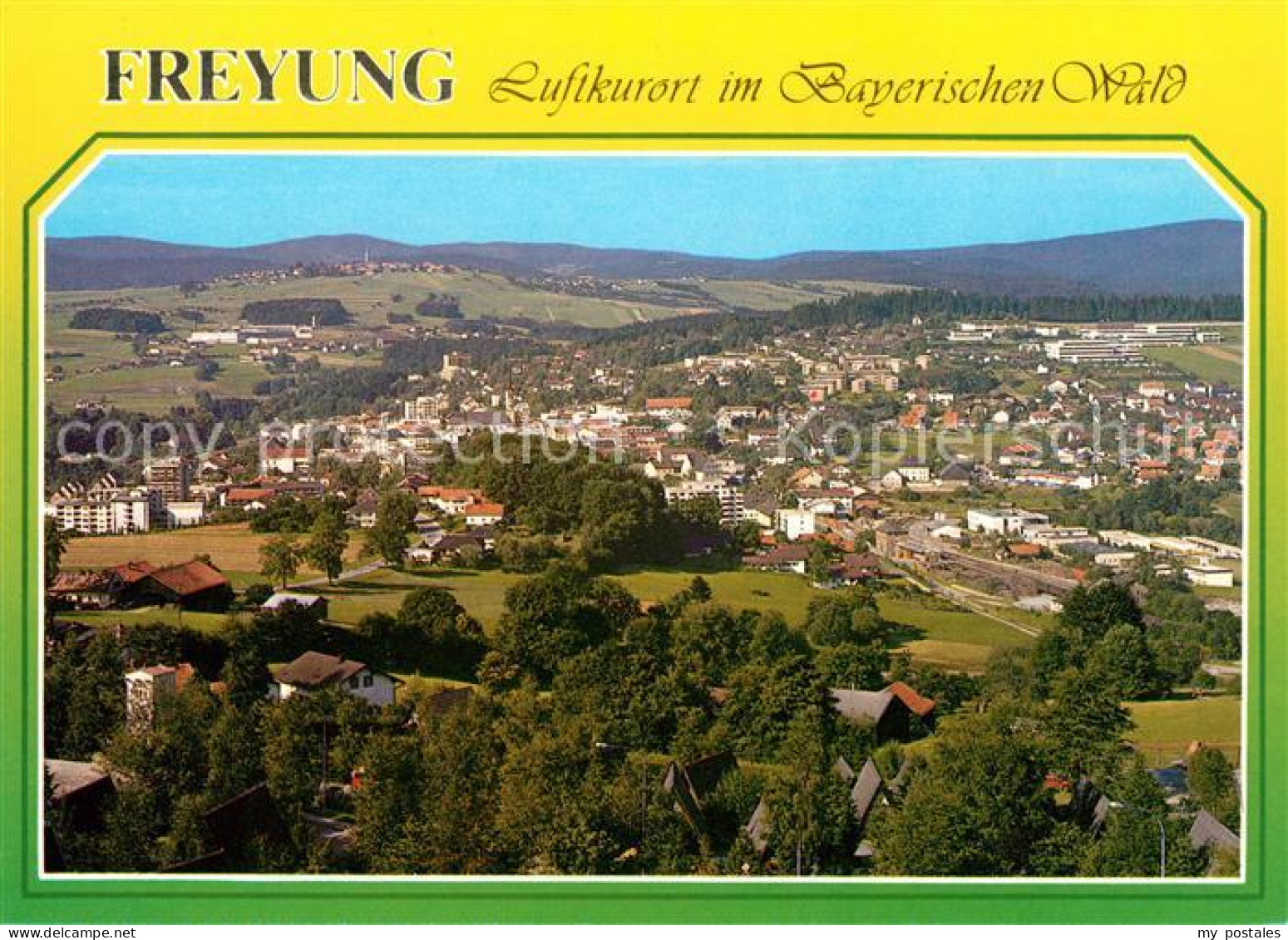 Freyung Freyung-Grafenau Bayern Panorama