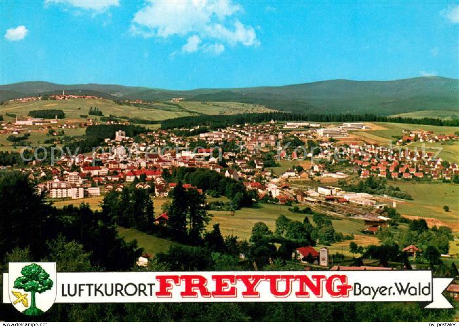 Freyung Freyung-Grafenau Bayern Panorama