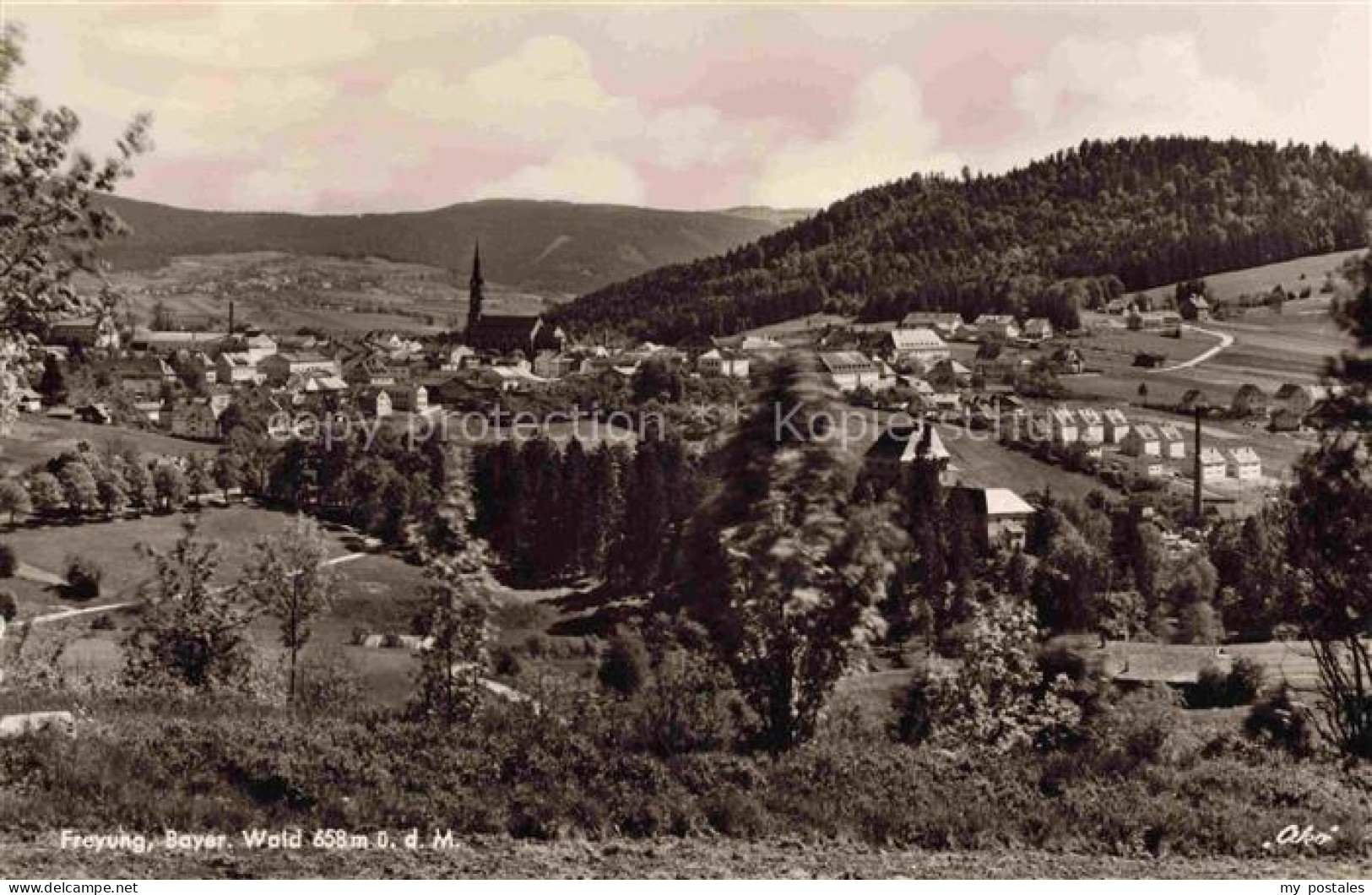 Freyung Freyung-Grafenau Bayern Panorama Bayerischer Wald