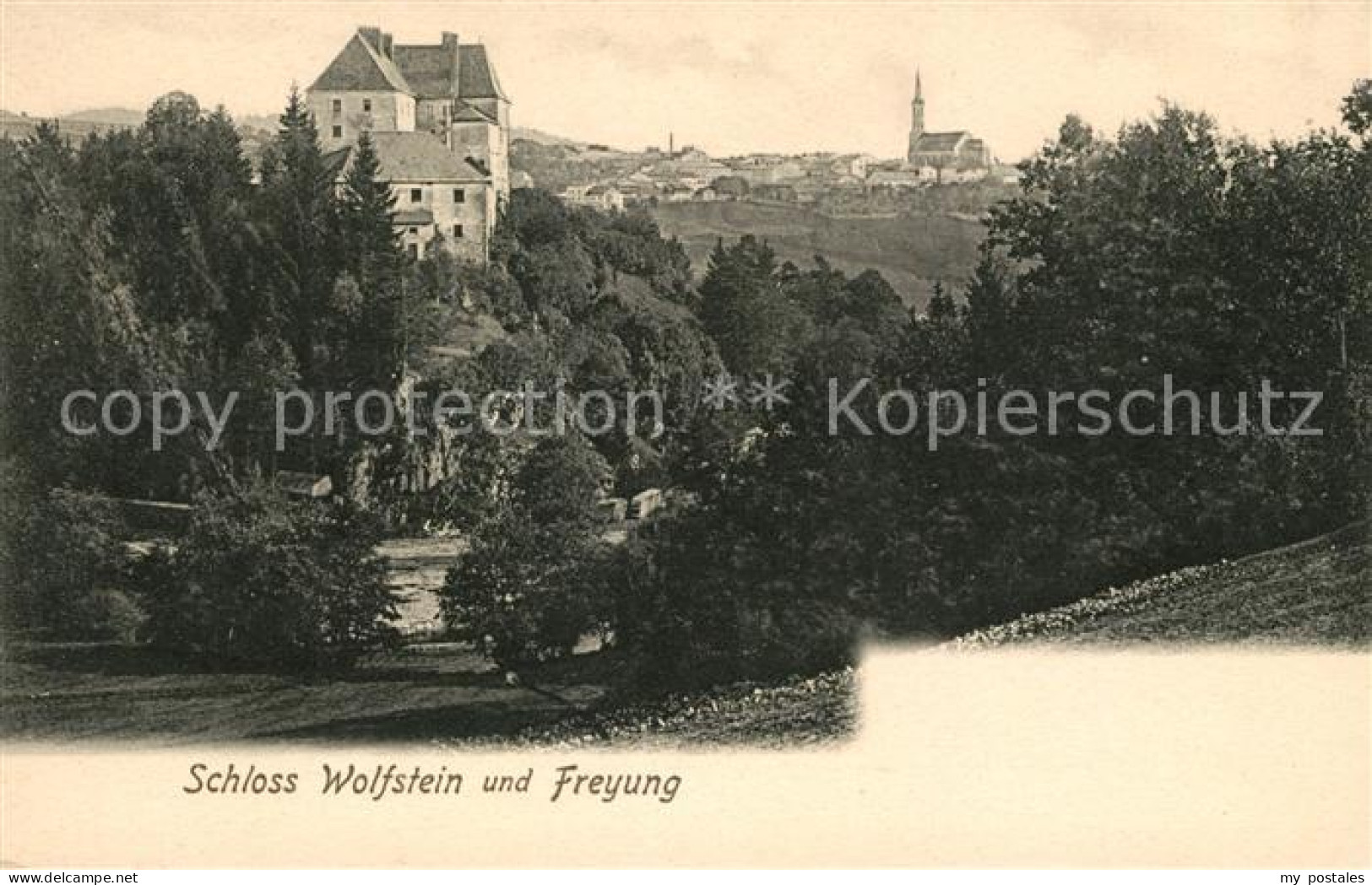 Freyung Freyung-Grafenau Bayern Schloss Wolfstein