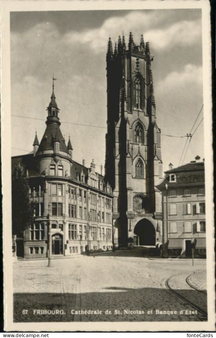 Fribourg FR Fribourg Kathedrale St Nicolas