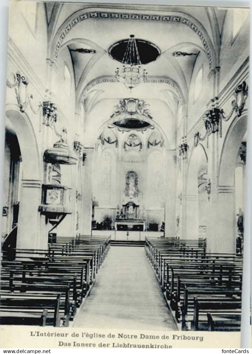 Fribourg FR Fribourg Liebfrauen Kirche  *