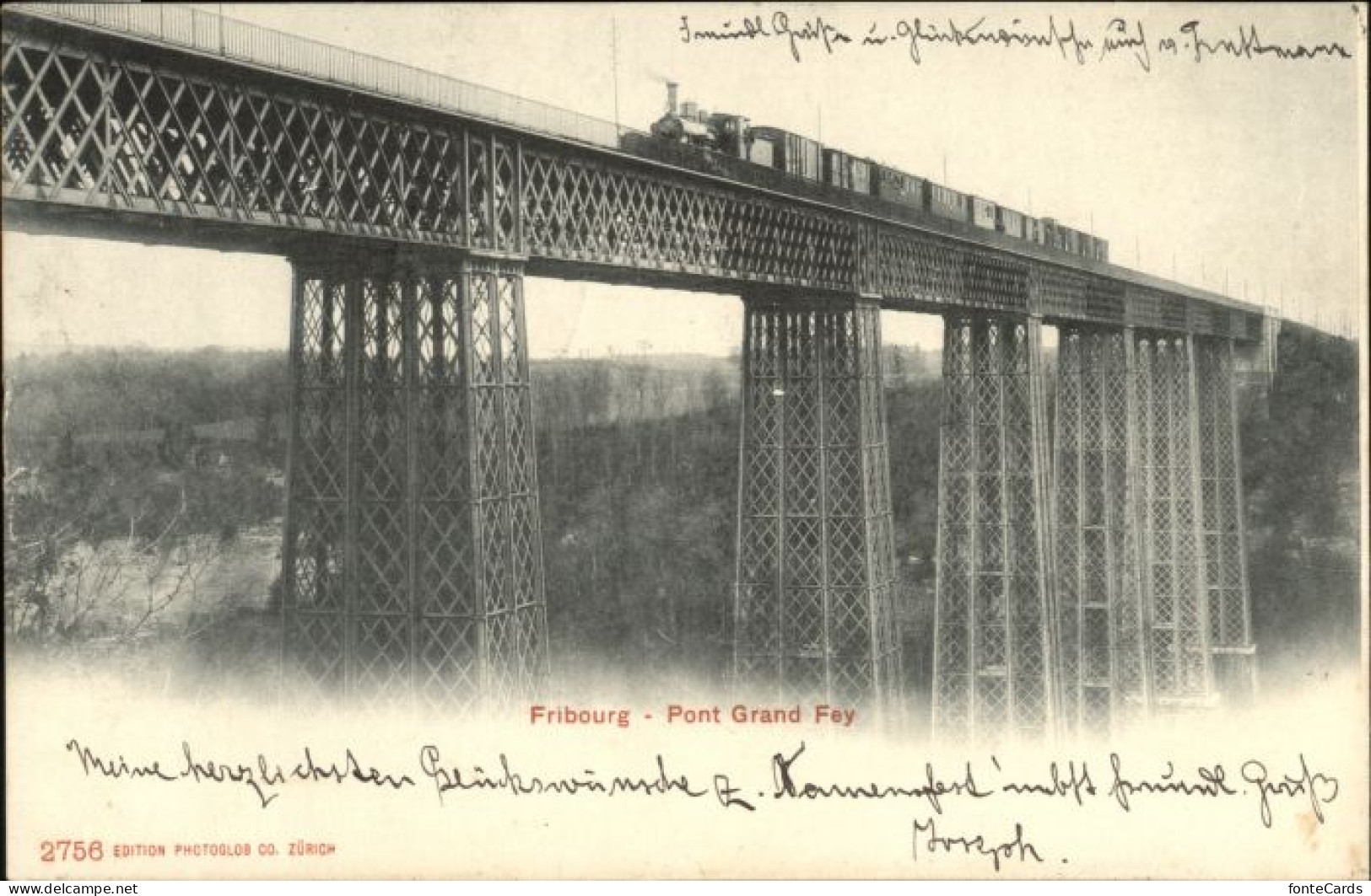 Fribourg FR Fribourg Pont Grand Fey