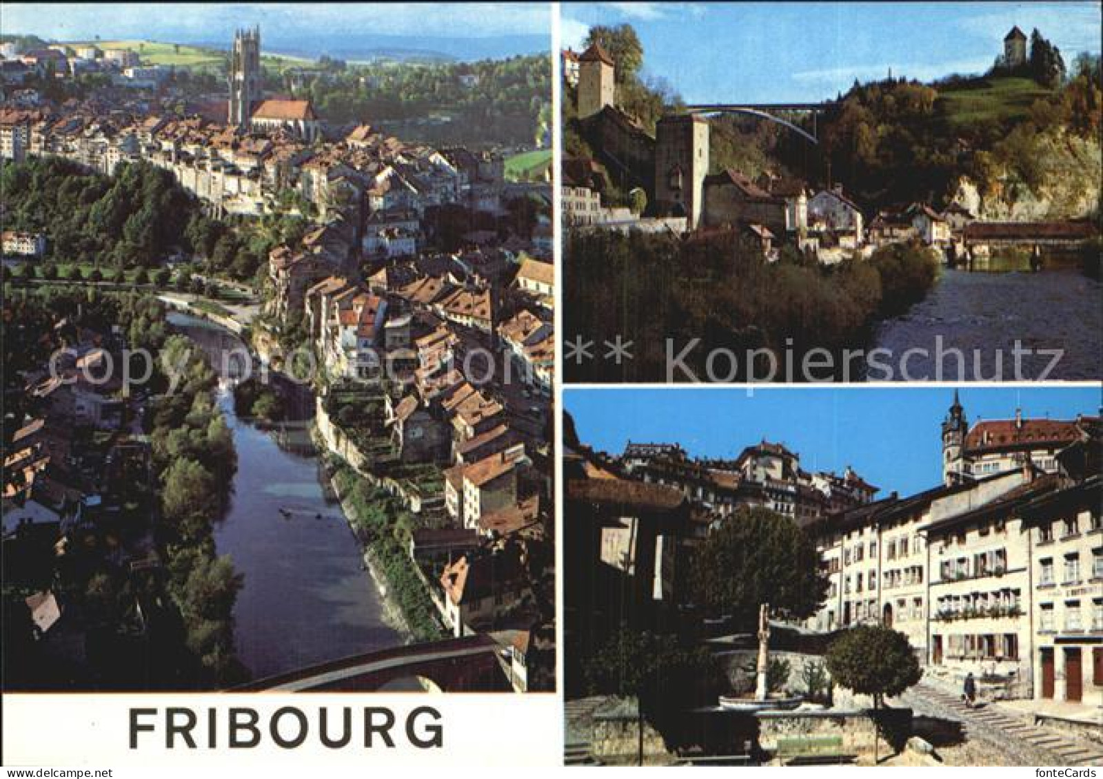 Fribourg FR Teilansichten