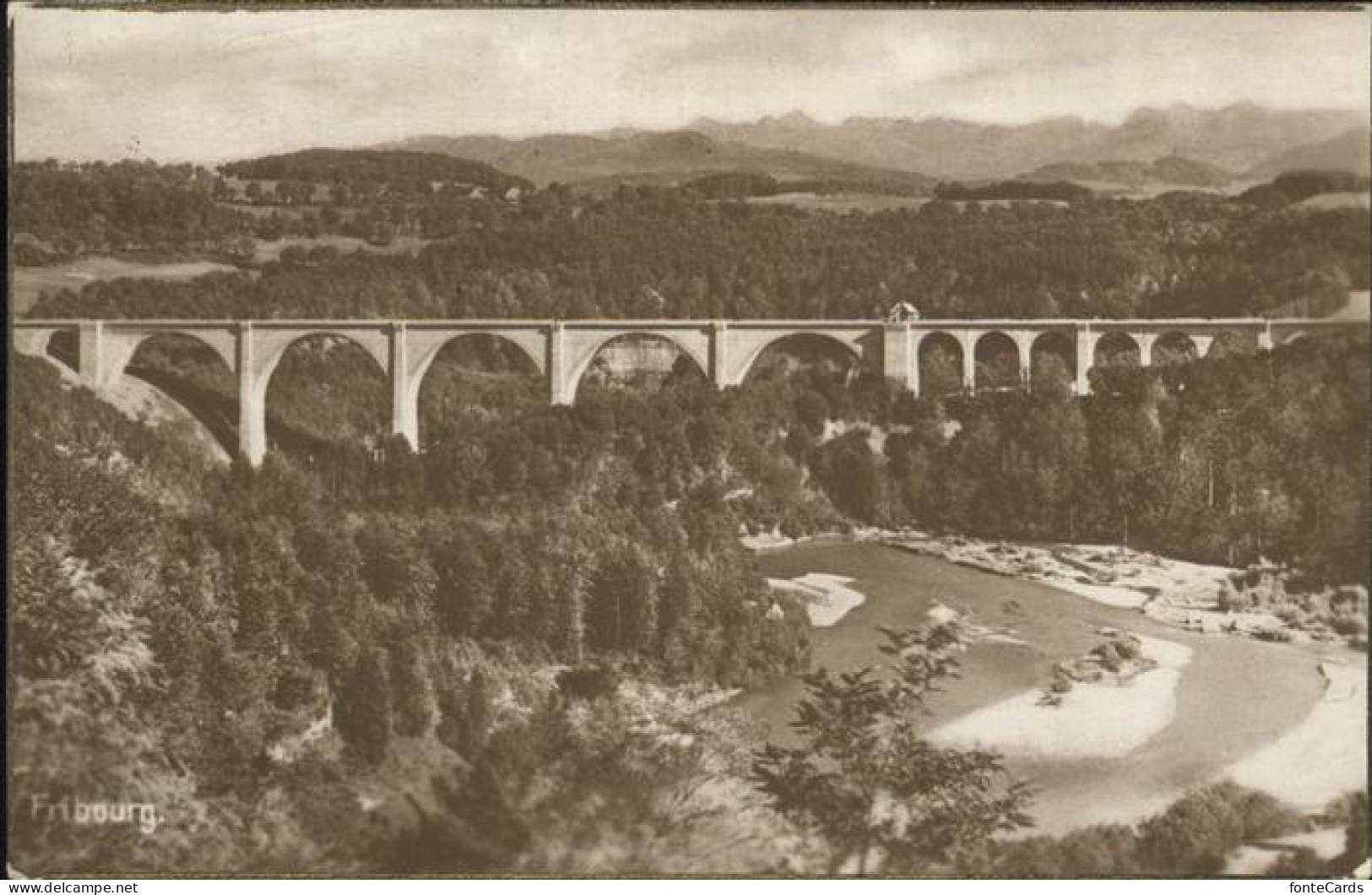 Fribourg FR Viadukt