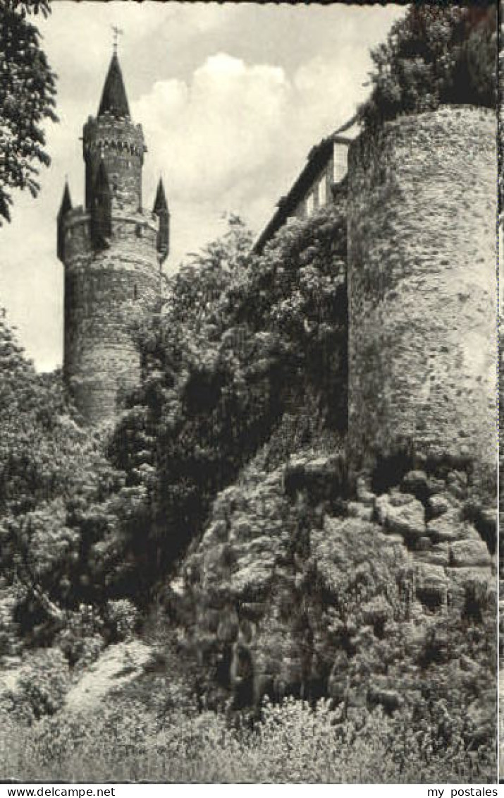 Friedberg Hessen Friedberg Turm ungelaufen ca. 1955