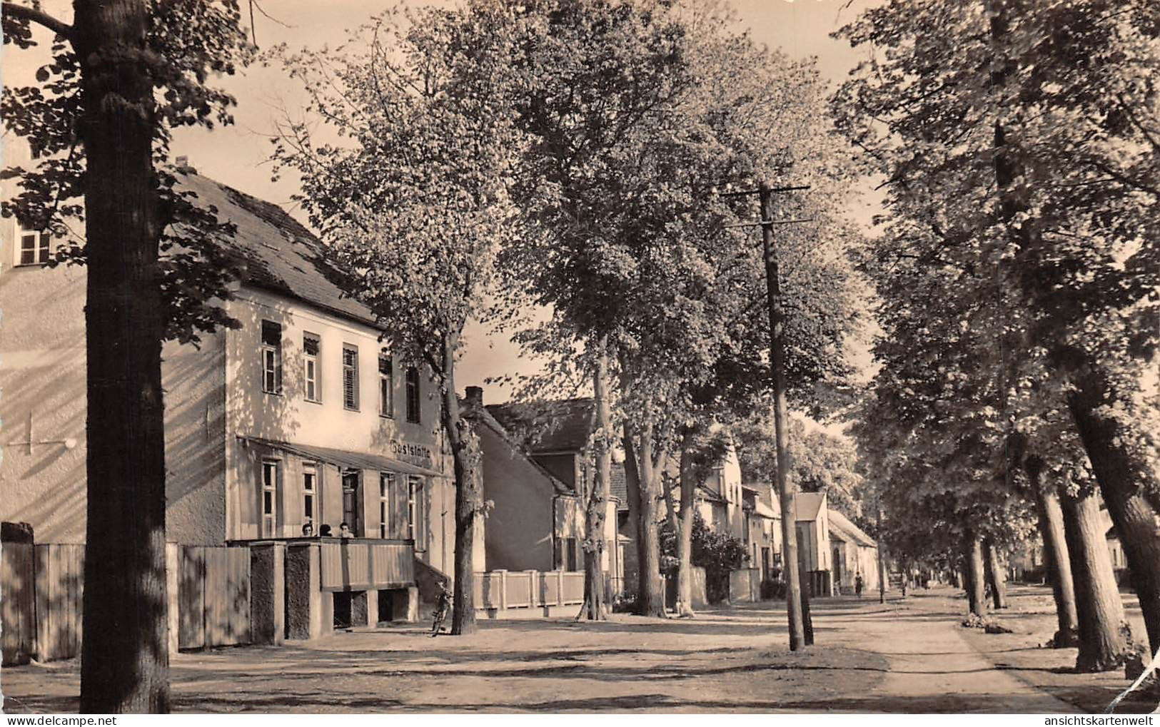Friedersdorf Gaststätte an der Hauptstraße gl1964 #173.565