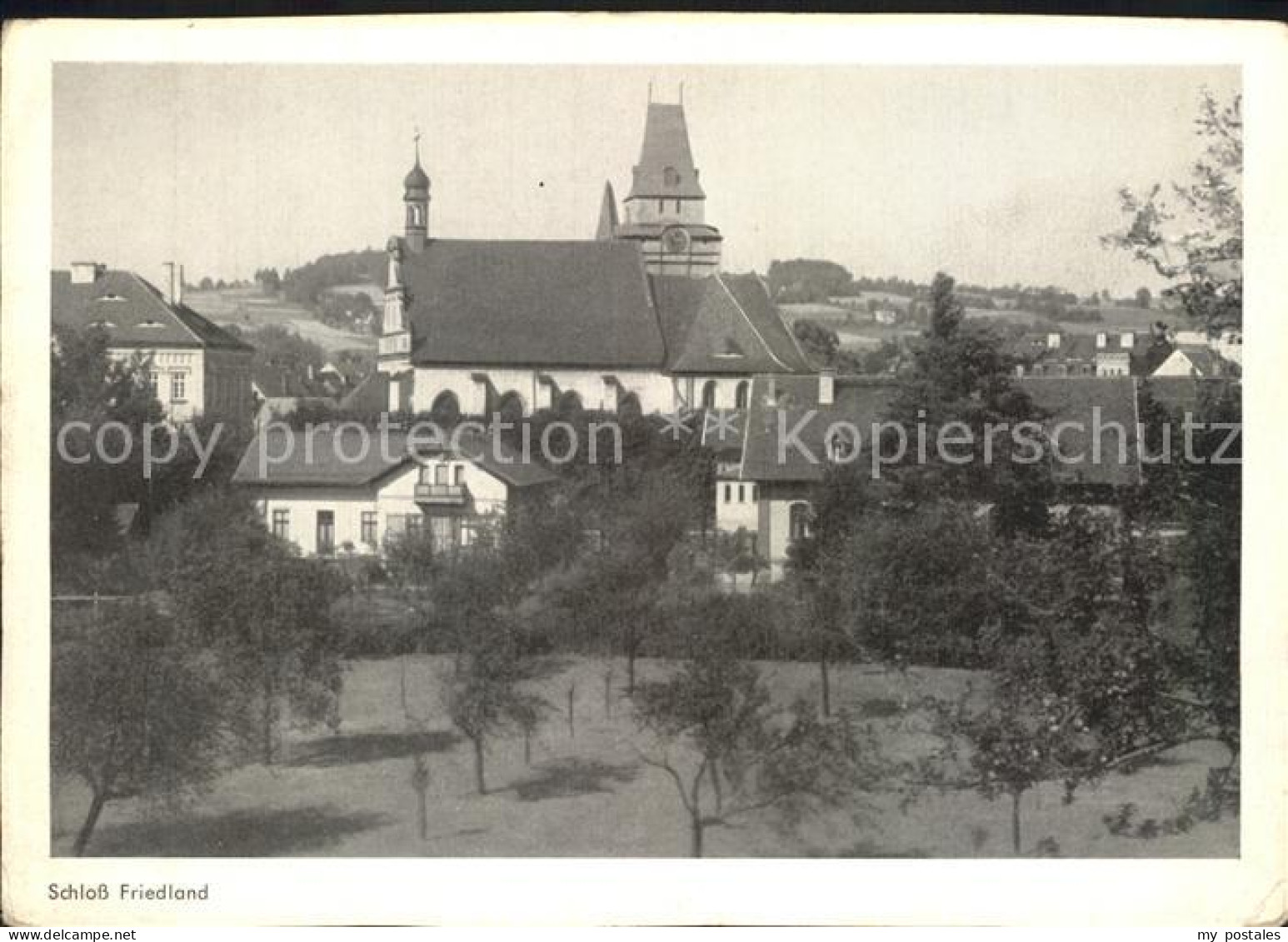 Friedland Boehmen Schloss Friedland