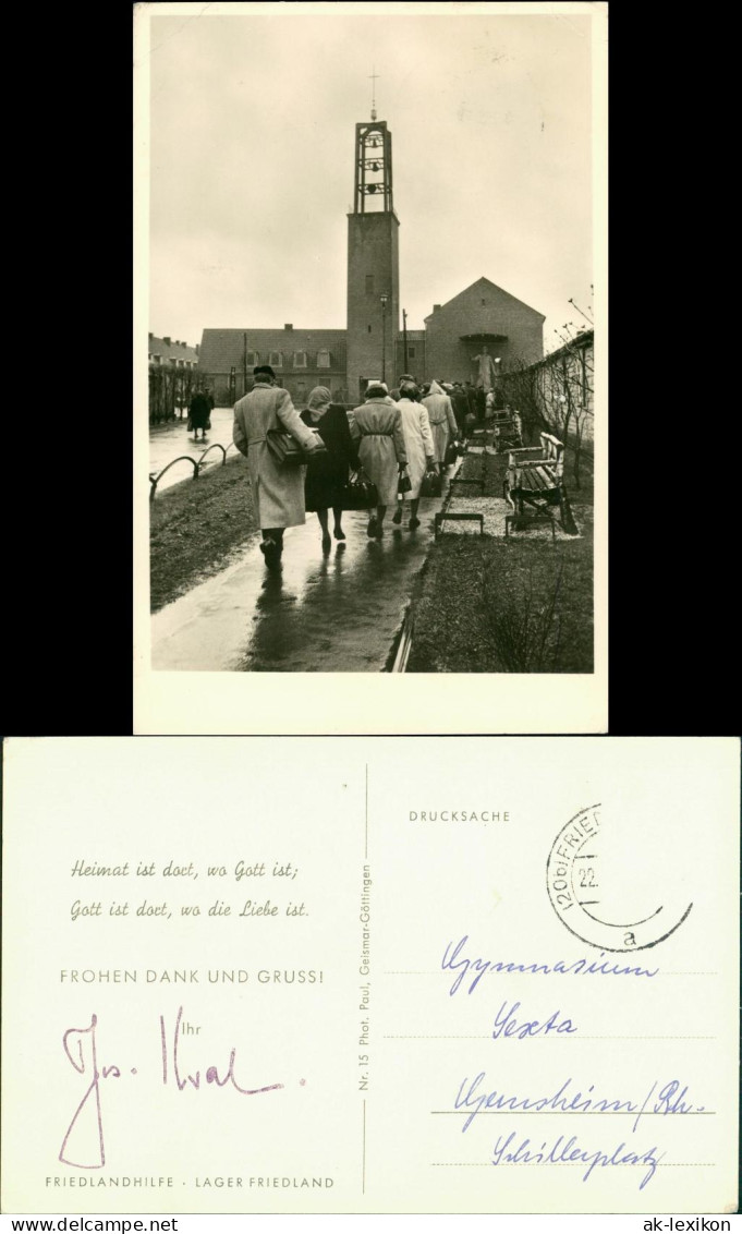 Friedland LK Göttingen GDL Friedland - Lager Friedlandhilfe 1958