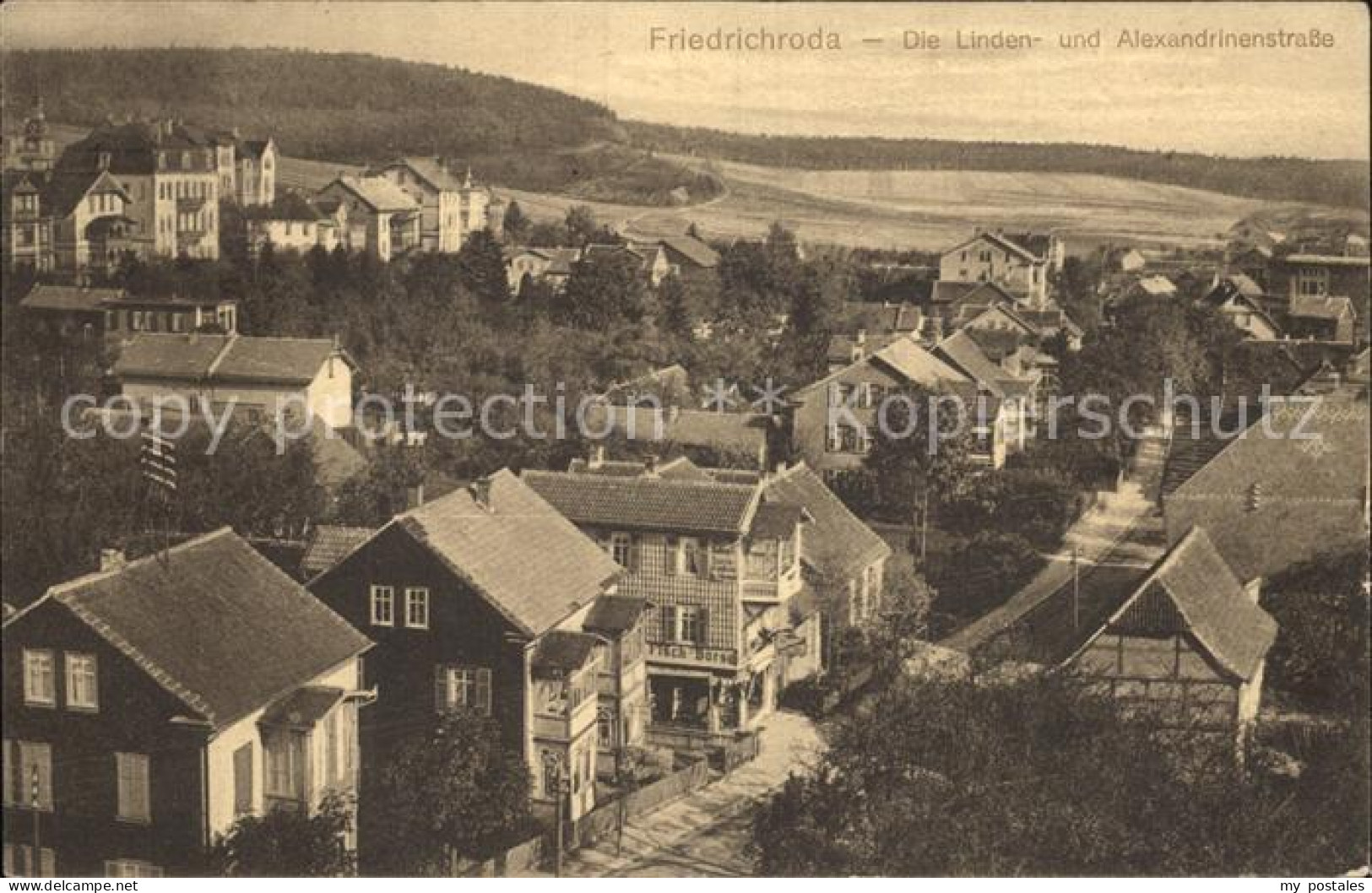 Friedrichroda Linden Alexandrinenstrasse