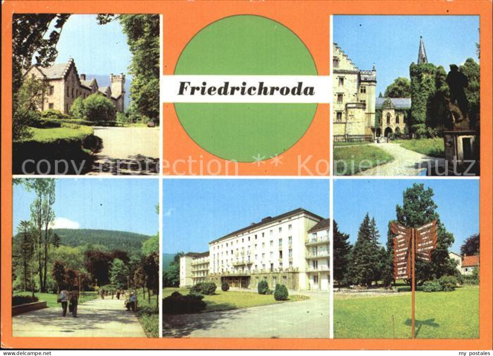 Friedrichroda Schloss Parkhotel Reinhardsbrunn Perthes Promenade
